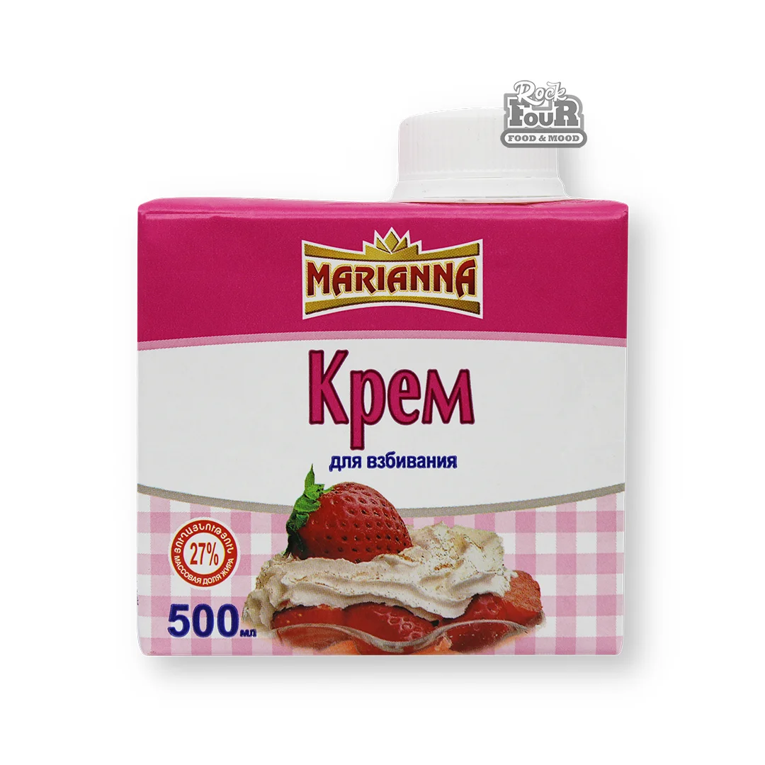Կրեմ հարելու համար «Marianna» 27% 500մլ